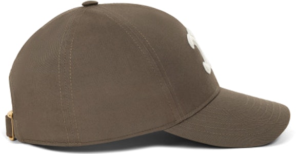 (W) CELINE 字母標誌棉質棒球帽 咖啡棕色 2AUT6969P.18DT Shop (W) CELINE 字母標誌棉質棒球帽 咖啡棕色 2AUT6969P.18DT