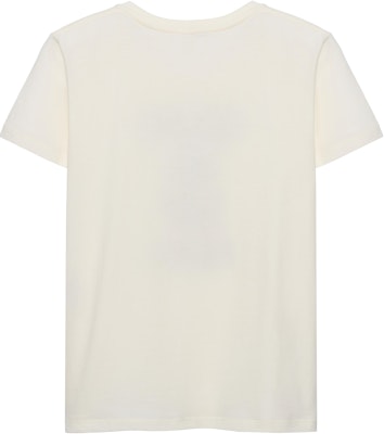 (Women) CELINE Anchor Letter Print Crew Neck Casual White T-Shirt. 2X585114L-01BI Lookbook (Women) CELINE Anchor Letter Print Crew Neck Casual White T-Shirt. 2X585114L-01BI