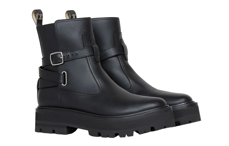 (W) CELINE Ankle Boot 'Black Buckle' 圖 2