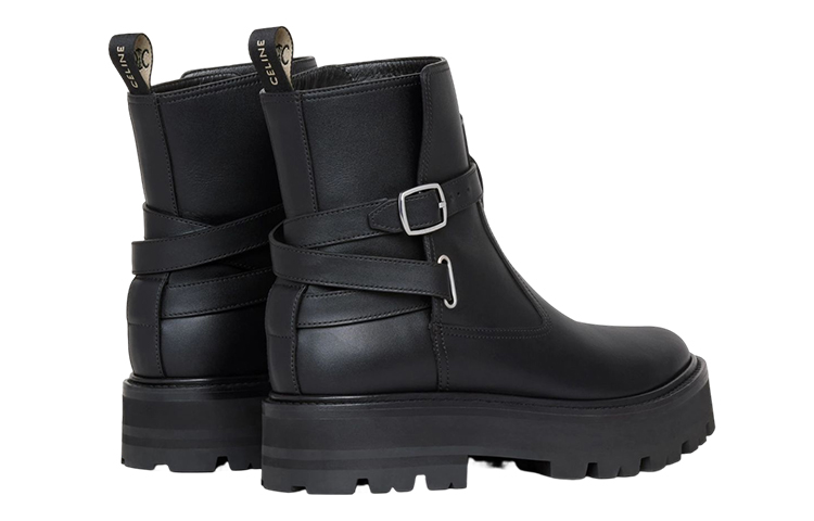 (W) CELINE Ankle Boot 'Black Buckle' 圖 3