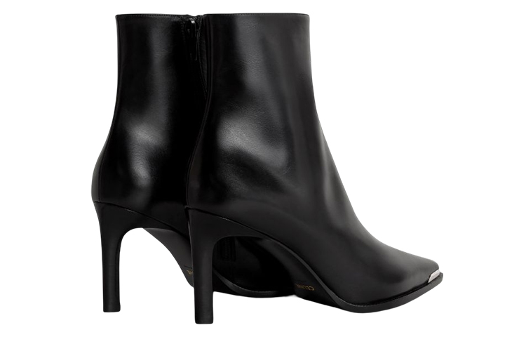 Shop (W) セリーヌ アンクルブーツ (黒革) 351343314C.38NO