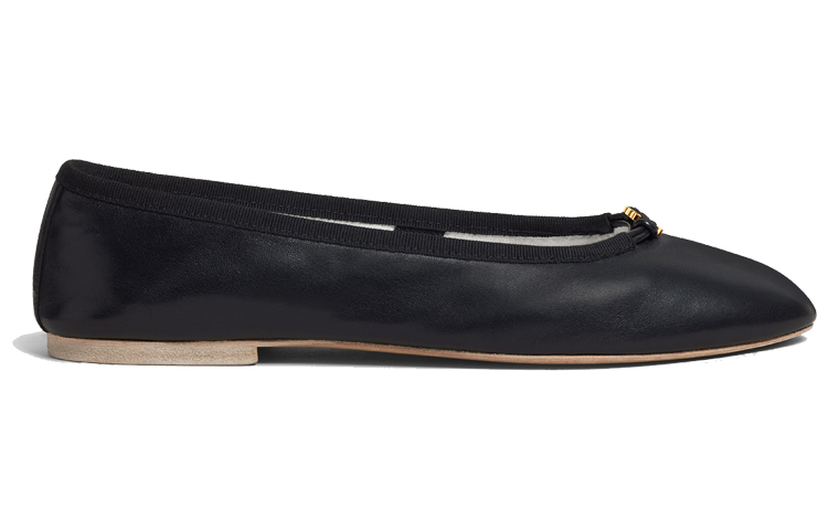 (W) CELINE Ballerina Flats 'Black' 圖 2