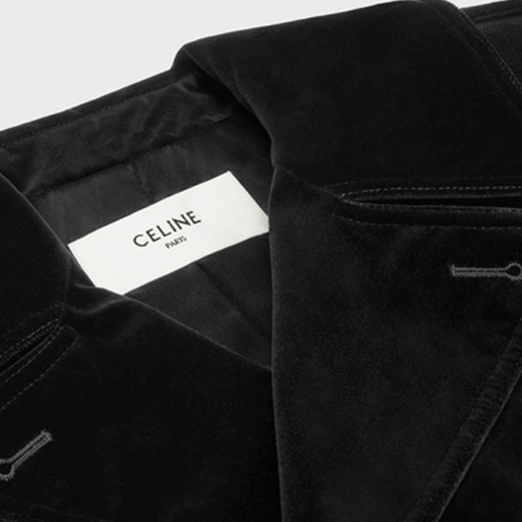 Details for (W) Celine 黑色雙排扣休閒外套 2V27P933C-38NO