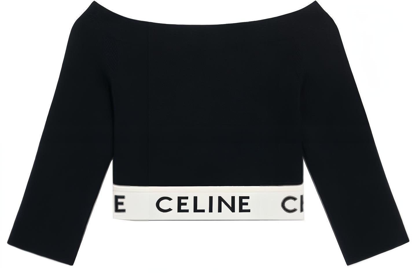 women-celine-black-logo-print-sleeveless-round-neck-top-2-a06-v372-n-38-cr