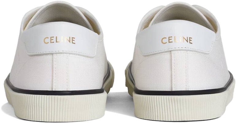 (Women) CELINE Blank Canvas Low Lace Up Sneaker Off White 337812006C.01OW Shop (Women) CELINE Blank Canvas Low Lace Up Sneaker Off White 337812006C.01OW