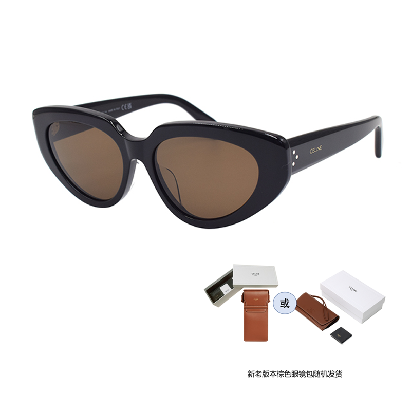 (Women) CELINE BOLD 3 DOTS Cat-Eye Sunglasses CL40286F Women’s Fashion Eyewear. CL40286F-01E 圖 5
