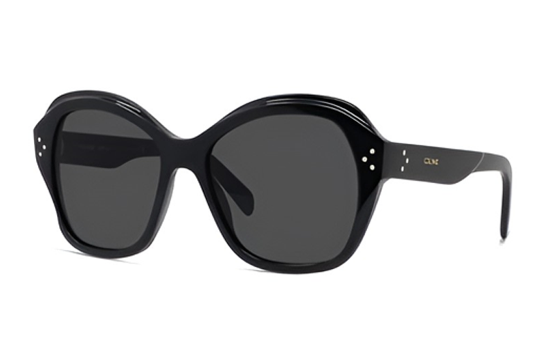 (Women) CELINE Bold Acetate Sunglasses Black  Fashion Eyewear. CL40200I-01A 圖 2