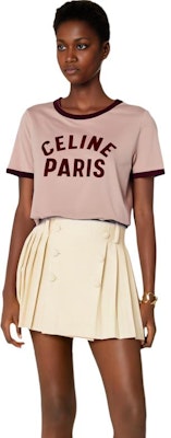 (W) CELINE 方形针织T恤 浅粉色 FW21 2X855501F-24PN Shop (W) CELINE 方形针织T恤 浅粉色 FW21 2X855501F-24PN