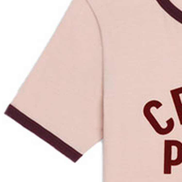 Sizing (W) CELINE 方形针织T恤 浅粉色 FW21 2X855501F-24PN