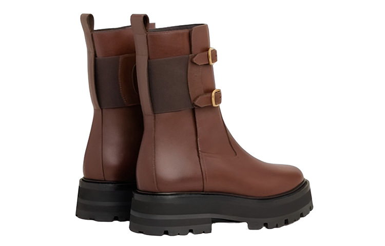 (W) CELINE Buckle Fashion Ankle Boot 'Ebony' 圖 3