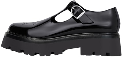 (Women) CELINE Buckled Patent Leather Platform 'Black' 348613517C.38NO (Women) CELINE Buckled Patent Leather Platform 'Black' 348613517C.38NO