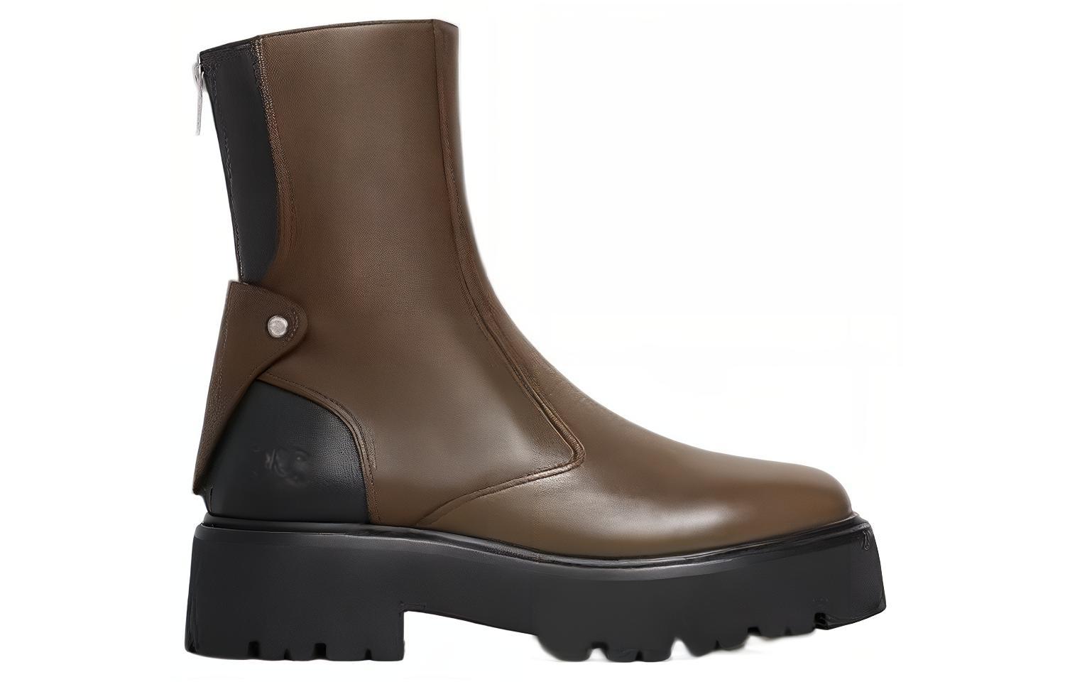 (W) CELINE Bulky Boot 'Brown Black Zip' 圖 2