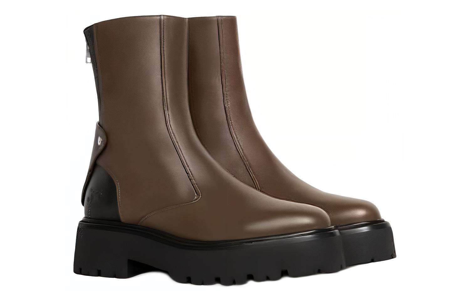 (W) CELINE Bulky Boot 'Brown Black Zip' 圖 3