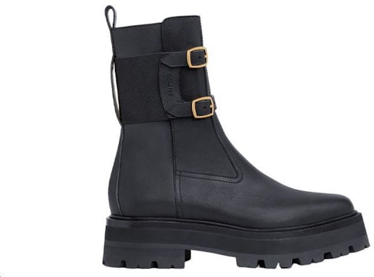 (W) CELINE Sepatu Boot Mid-Top Tebal 'Hitam' 346513607C.38NO Order (W) CELINE Sepatu Boot Mid-Top Tebal 'Hitam' 346513607C.38NO