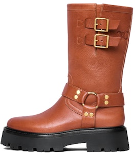 (W) CELINE Bulky Mid 'Moda Motociclista Marrón' 354573492C.19TO Buy (W) CELINE Bulky Mid 'Moda Motociclista Marrón' 354573492C.19TO