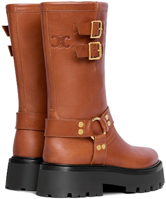 (Women) CELINE Bulky Mid 'Motorcycle Fashion Brown' 354573492C.19TO Shop (Women) CELINE Bulky Mid 'Motorcycle Fashion Brown' 354573492C.19TO