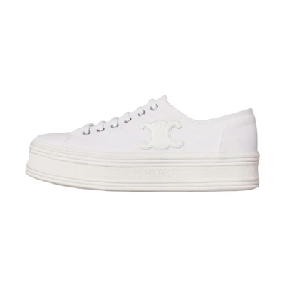 (W) CELINE Canvas Low Top 'Fluorescent White'