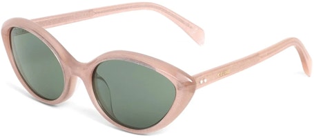 (Women) CELINE Cat-Eye Sunglasses Rose Tint Acetate Fashion Shades CL40264U74N (Women) CELINE Cat-Eye Sunglasses Rose Tint Acetate Fashion Shades CL40264U74N