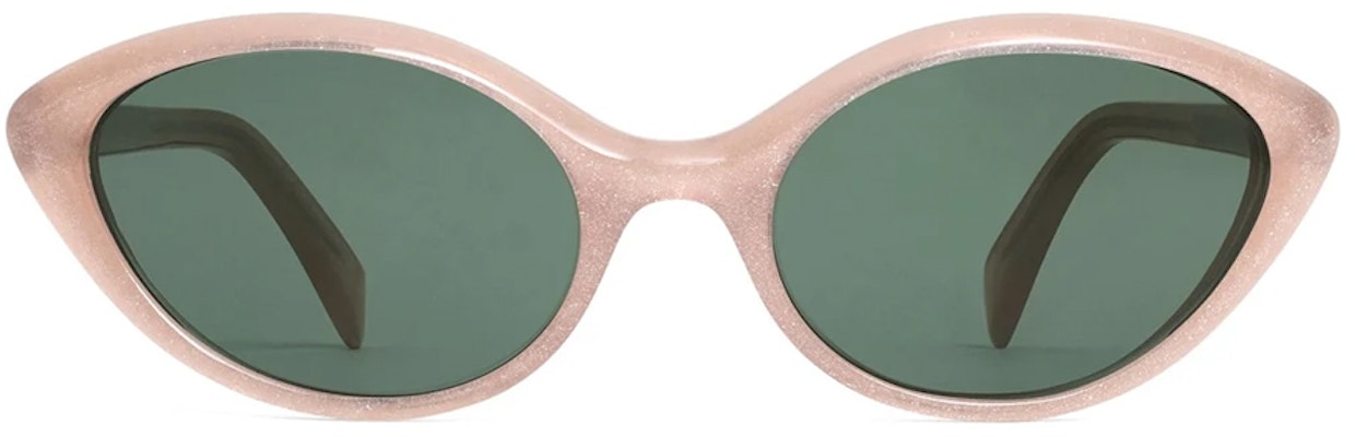 (W) CELINE猫眼太阳镜玫瑰色醋酸纤维时尚墨镜 CL40264U74N Lookbook (W) CELINE猫眼太阳镜玫瑰色醋酸纤维时尚墨镜 CL40264U74N