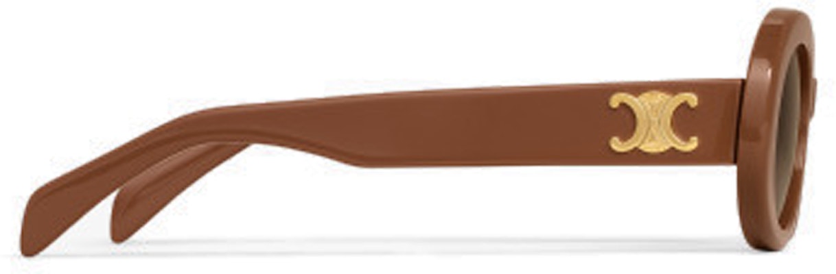 (W) Gafas de Sol Mujer CELINE Cat-Eye Marrón Cálido Acetato con Diseño de Logo. 4S194CPLB-02CM Shop (W) Gafas de Sol Mujer CELINE Cat-Eye Marrón Cálido Acetato con Diseño de Logo. 4S194CPLB-02CM