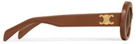 Shop (W) Gafas de Sol Mujer CELINE Cat-Eye Marrón Cálido Acetato con Diseño de Logo. 4S194CPLB-02CM