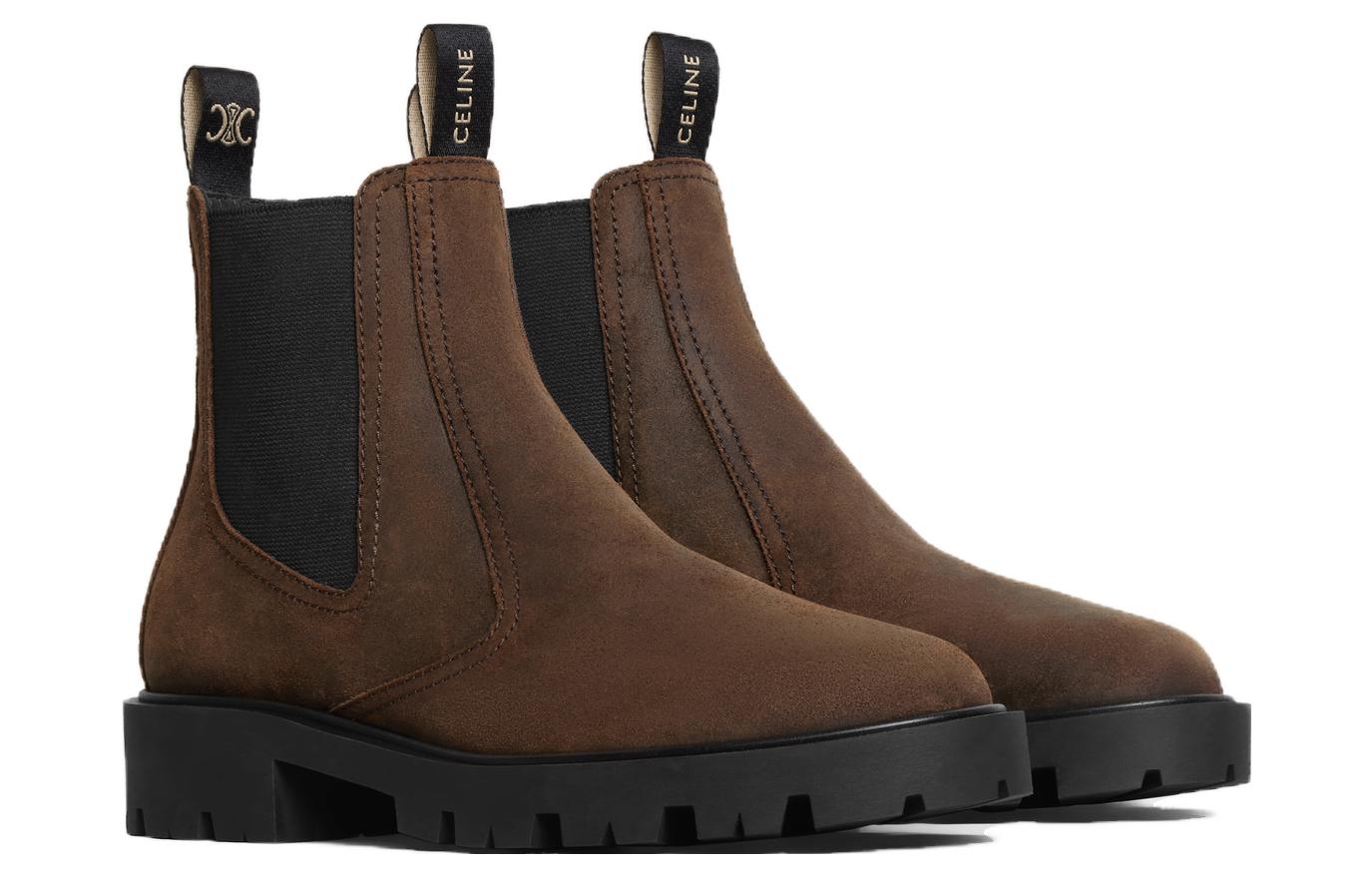 (W) CELINE Chelsea Boot 'Dark Brown' 圖 3