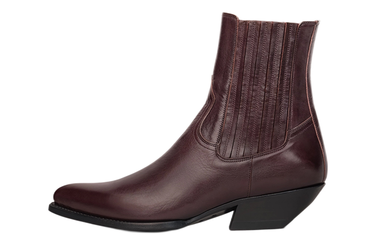 (W) CELINE Chelsea Boot 'Deep Burgundy'