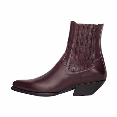(W) CELINE Chelsea Boot 'Deep Burgundy'