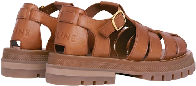 (W) 思琳厚底凉鞋 '棕色皮革' 345833023C.04LU Shop (W) 思琳厚底凉鞋 '棕色皮革' 345833023C.04LU