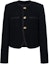 Buy (Women) CELINE Classic Tweed Round Neck Single-Breasted Jacket in Black. 2V00C333J-38NO