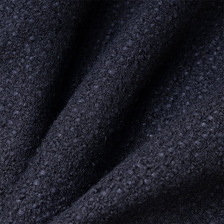 Cheap (W) CELINE Chaqueta Negra Tweed Clásica Abotonada de Cuello Redondo. 2V00C333J-38NO