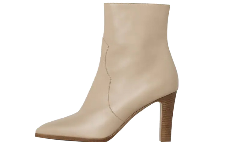 (W) CELINE Claude Ankle Boots 'Nude'