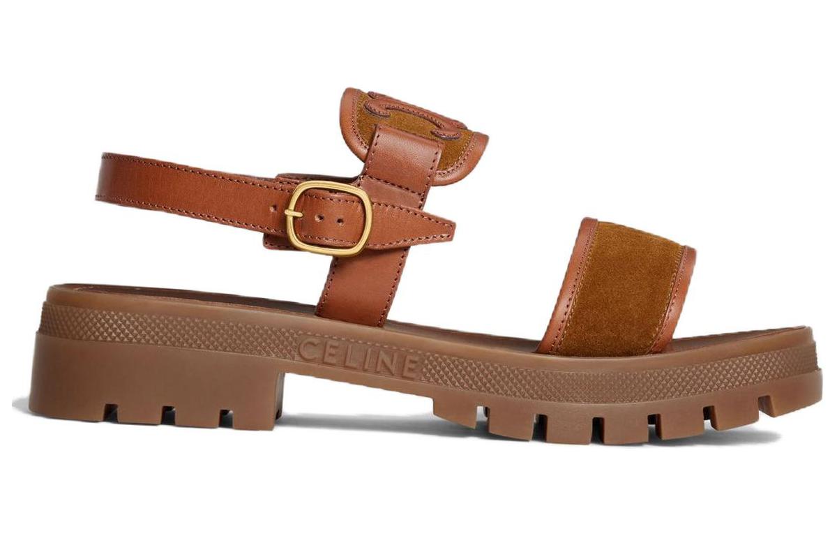 Order (W) CELINE Clea Triomphe ''Braune Sandale'' 355633929C.19LU