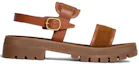 Order (W) CELINE Clea Triomphe ''Braune Sandale'' 355633929C.19LU