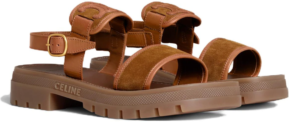 (W) CELINE Clea Triomphe ''Braune Sandale'' 355633929C.19LU Lookbook (W) CELINE Clea Triomphe ''Braune Sandale'' 355633929C.19LU