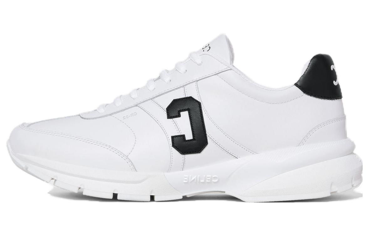 (Women) CELINE CR-02 Low Optic Black 'White' 359293338C.01OK