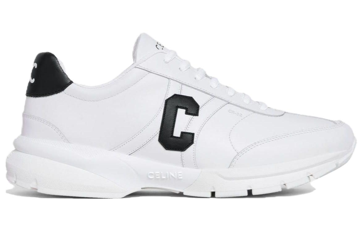 Order (Women) CELINE CR-02 Low Optic Black 'White' 359293338C.01OK