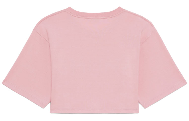 (Women) CELINE Cropped Cotton Short Sleeve Top in Light Rose Pink. 2X761501F-24IA 圖 3