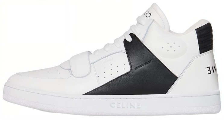 (Women) CELINE CT-02 Mid 'Distressed Leather White Black' 343193338C.01OK Buy (Women) CELINE CT-02 Mid 'Distressed Leather White Black' 343193338C.01OK