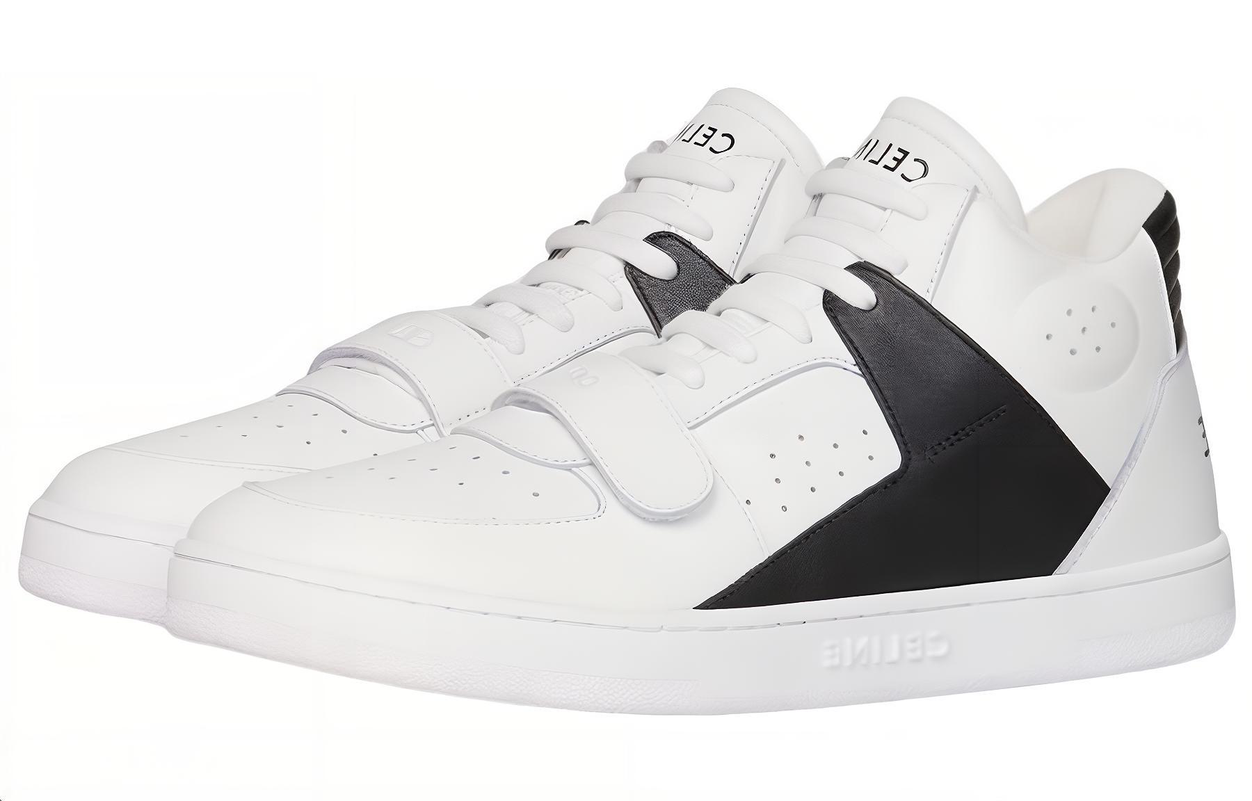 Shop (W) CELINE CT-02 Mid 'Cuero Desgastado Blanco Negro' 343193338C.01OK