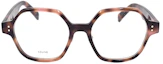 Lookbook (Women) CELINE DOTS CL50142F Square Optical Frame Eyeglasses for Women. CL50142F-055
