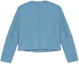 Lookbook (W) CELINE Jaket Tweed Berkancing Dua Biru Muda 2V83C739P-05BD