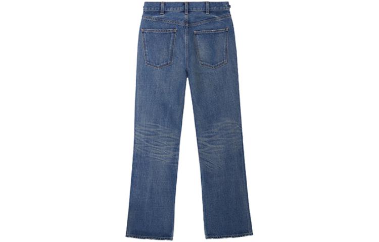 Lookbook (Women) CELINE DYLAN Union Wash  Straight-Leg Jeans in Blue 2N678930F-07UW