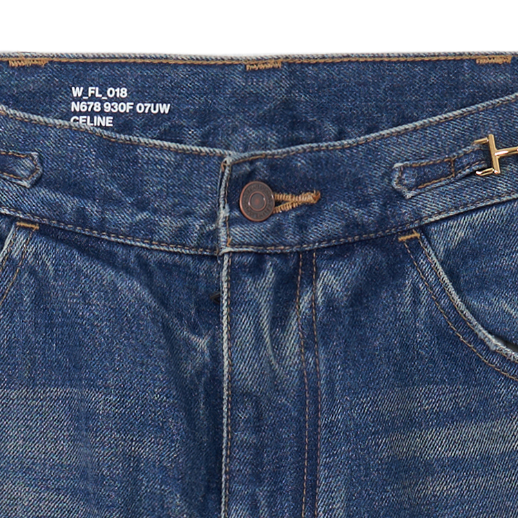 Purchase (Women) CELINE DYLAN Union Wash  Straight-Leg Jeans in Blue 2N678930F-07UW