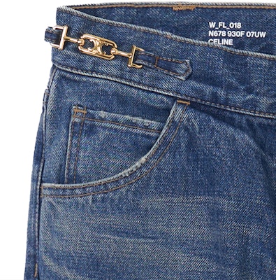 (Women) CELINE DYLAN Union Wash Straight-Leg Jeans in Blue 2N678930F-07UW Sizing (Women) CELINE DYLAN Union Wash Straight-Leg Jeans in Blue 2N678930F-07UW