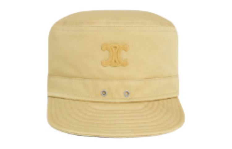 Order (Women) CELINE Embroidered Letter  Yellow Cap. 2AUN7968P-03SD