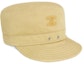 Shop (Women) CELINE Embroidered Letter Yellow Cap. 2AUN7968P-03SD