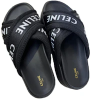 Purchase (W) CELINE Sandal Jangkar Fashion Hitam - Kain Jacquard Platform 354412276C.38AB
