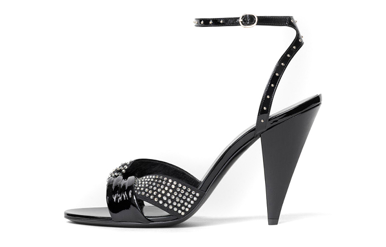 (Women) CELINE Fashion Sandal 'Patent Black' 331942054C.38NO