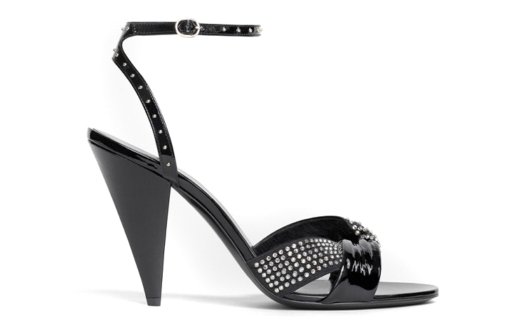 Order (W) 셀린 패턴 블랙 샌들 (Celine Pateon Beullaek Saendeul) 331942054C.38NO